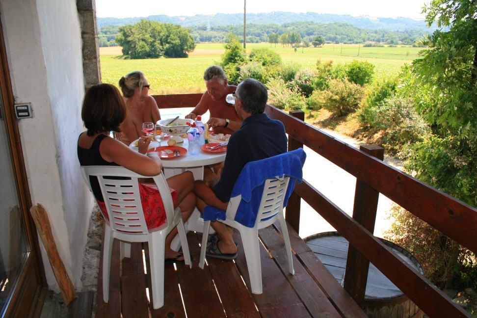 Naturist Hotel Peyraille Libaros Kültér fotó